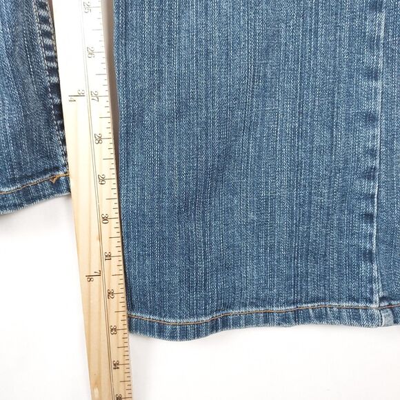Lucky Brand Wonder Jeans Womens 6/28 Low Rise Bootcut 28x32 Y2K Stretch Blue - Picture 10 of 13